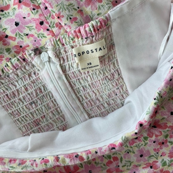 Aéropostale Floral Bandeau Mini Dress size XS - Picture 8 of 11